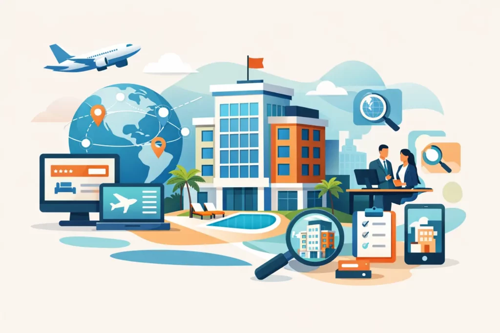 Hotelvertrieb mit Amadeus, Sabre und Travelport