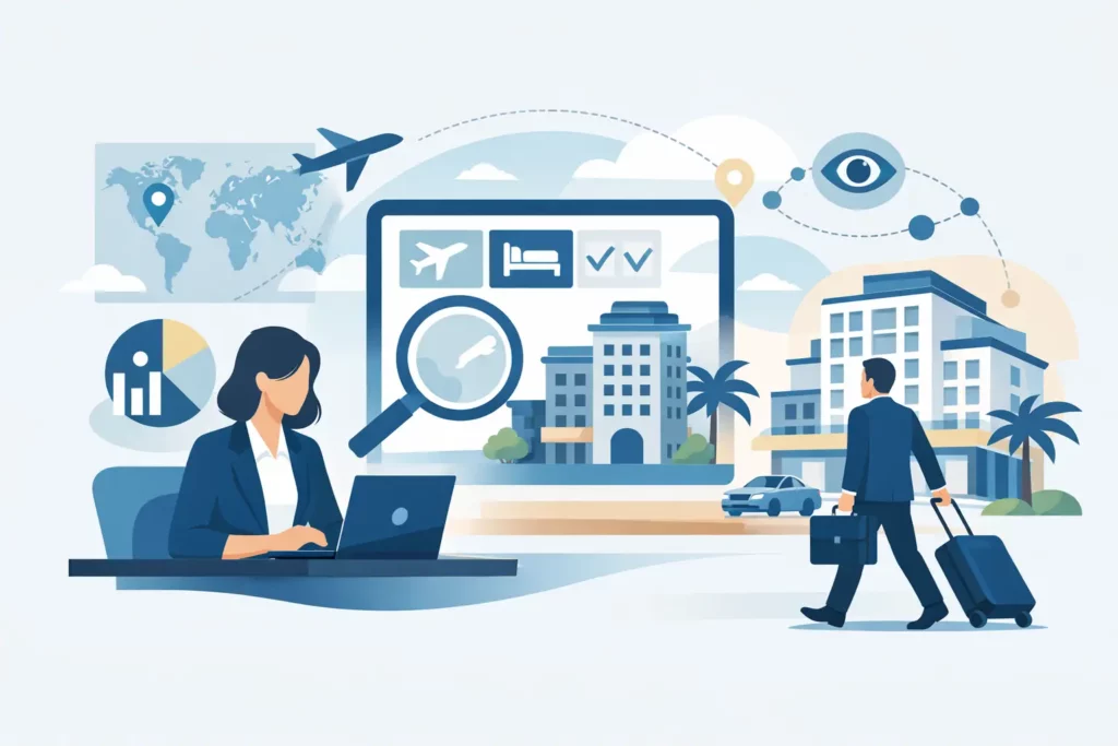 Corporate Travel Booking Visibility for Hotels
