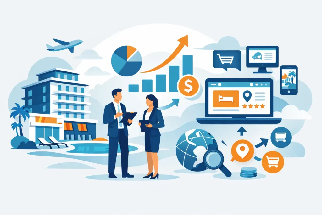Hotel-Distributionsstrategie entwickeln für mehr Umsatz