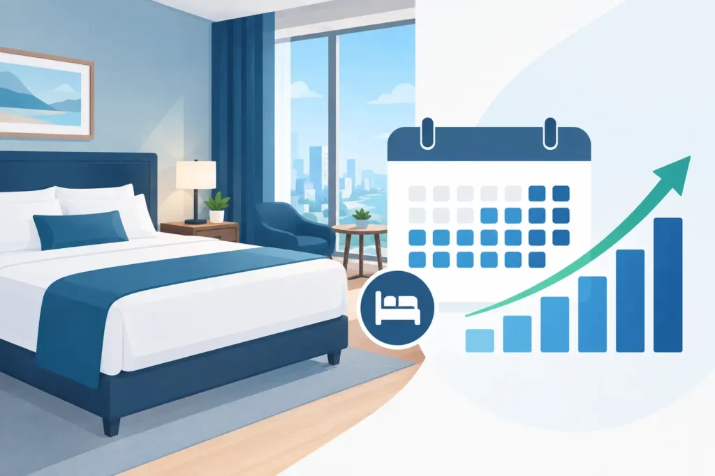 Weekday Occupancy Improvement Example for Hotels